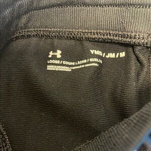 Under Armour Black Joggers with White Accents